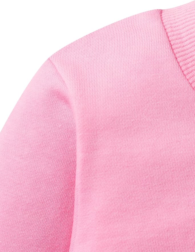 Toddler Baby Girls Cotton Sweater, Long Sleeve Crewneck Sweatshirt Pullover - Image 5