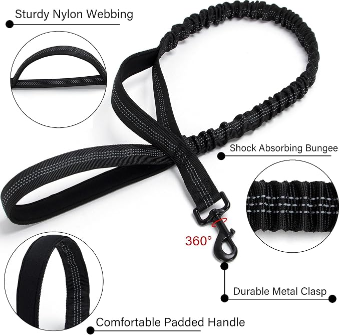 Tactical Dog Collar Set, Adjustable Military Training Nylon Dog Collar - Image 4
