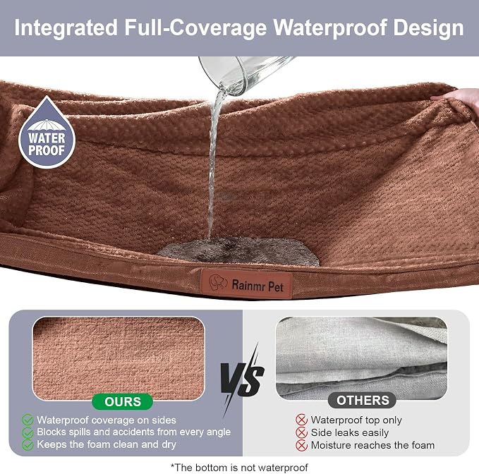 Orthopedic Dog Bed for Small and Medium Dogs, Memory Foam Pet Bed - Image 4