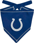 Pets First NFL Indianapolis Colts TIE Bandana, Small/Medium. Dog Bandana Scarf by PETSFIRST