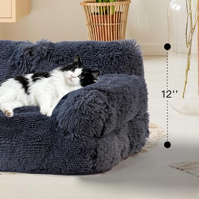 Cat Beds for Indoor Cats, Dog Couch Bed, Cute Cat Couch Sofas, Small Dog Sofas - Image 6
