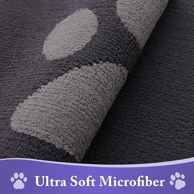 Buganda Dog Door Mat for Muddy Paws, Absorbent Dirt Trapper Washable Indoor - Image 3