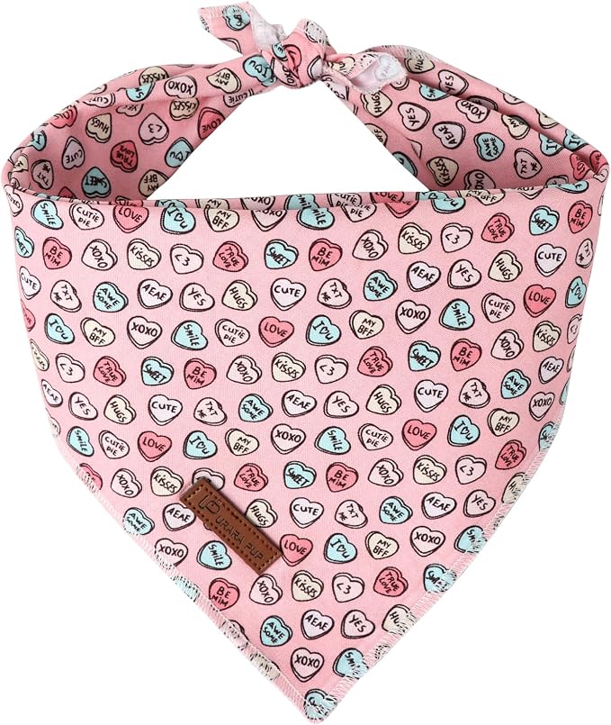 Valentine Dog Bandana by UPURARAPUP