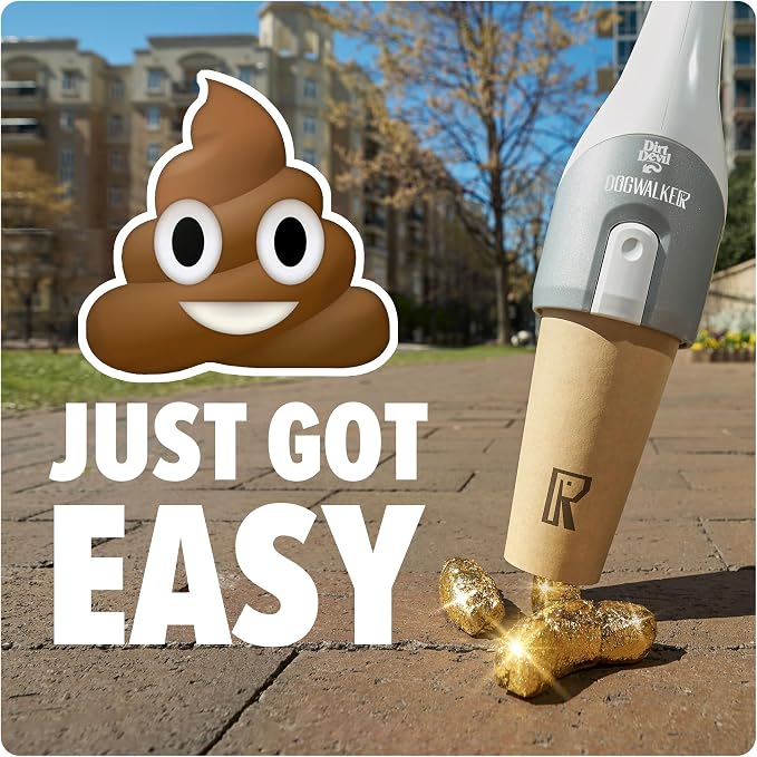 Dirt Devil Dogwalker Pet Waste Vacuum, Portable Handheld Vacuum, No-Contact - Image 5