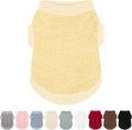 Cozy and Functional Dog Shirts for Small Puppies: Stretchable Ginger Attire by Paiaite