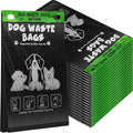 Ireer 20 Count 2000 Pcs Header Bag Bulk Cute Dog Pet Waste Bags Bulk Poop by Ireer