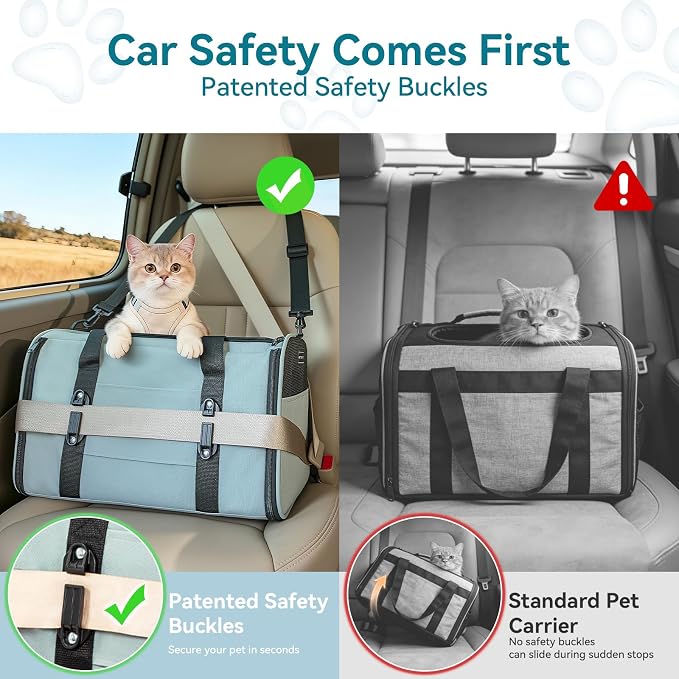 PETSFIT Soft-Sided Cat Carrier - Image 2
