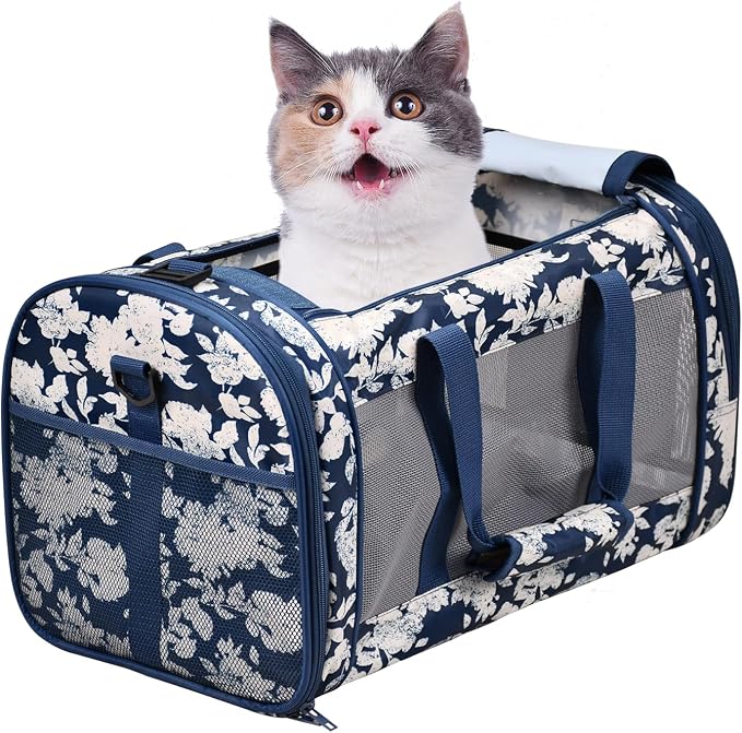 Soft-Sided Kennel Pet Carrier for Small Dogs, Airline Approved Cat Carriers Dog by GOOPAWS