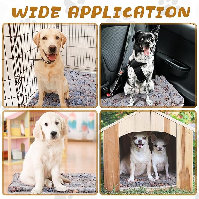 Tuanse 4 Pack Ultra Soft Dog Cat Bed Mat Small Animal Guinea Pig Bed - Image 6