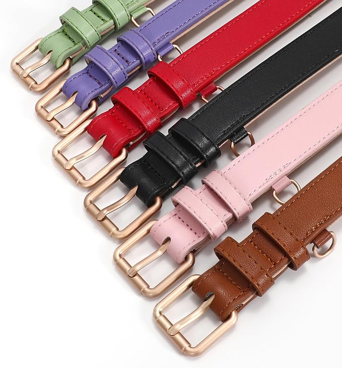 WHIPPY Leather Dog Collar for Small Medium Large Dog Adjustable Soft Breathable - Image 6