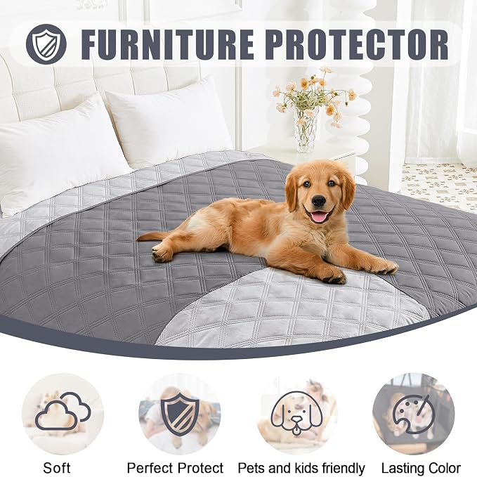 Smiry Waterproof Dog Bed Cover Blanket 40x50, Soft Reversible Pet Blanket - Image 8