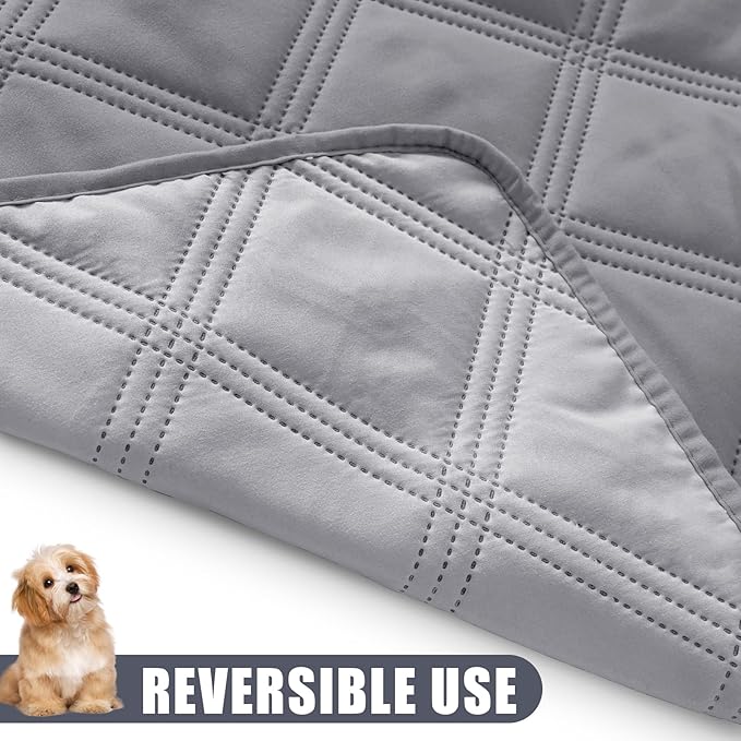 Smiry Waterproof Dog Bed Cover Blanket 40x70, Soft Reversible Pet Blanket - Image 3