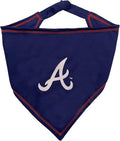 Pets First MLB Atlanta Braves TIE Bandana, Large/X-Large. Dog Bandana Scarf Bib by PETSFIRST