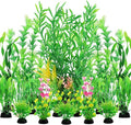Fish Tank Plants, Fish Tank Accessories by QUOZUO