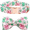 Lionheart glory Dog Bow Collar St. Patrick's Day Dog Collar by LionheartGlory