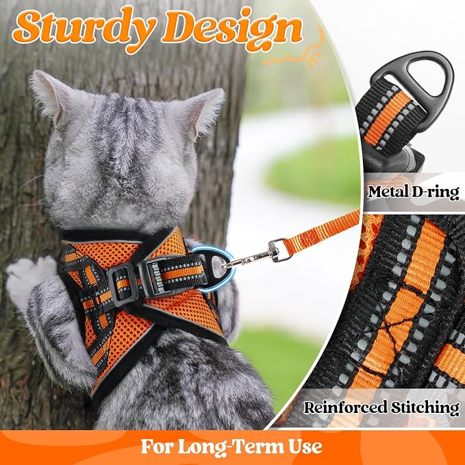 rabbitgoo Cat Harness and Leash Set - Image 4