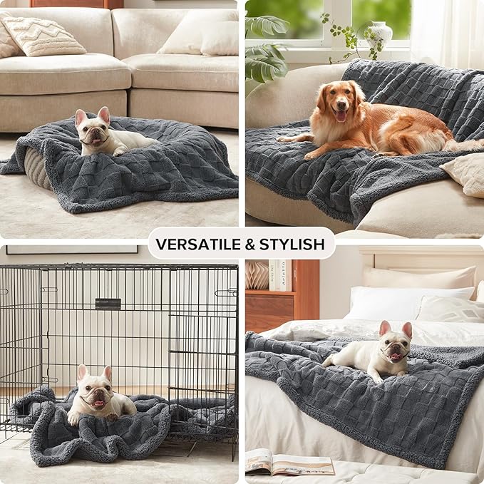 GASUR Waterproof Dog Blankets for Large Dogs, Dog Blanket for Couch Bed - Image 5