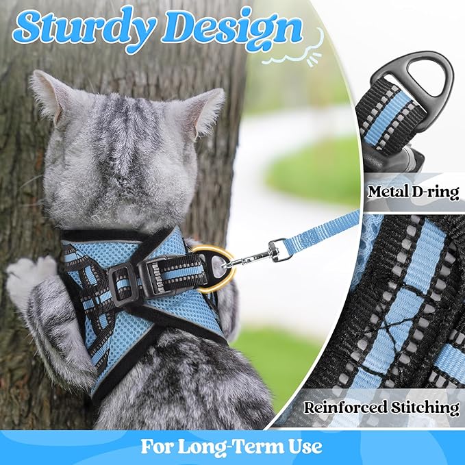 rabbitgoo Cat Harness and Leash Set - Image 5