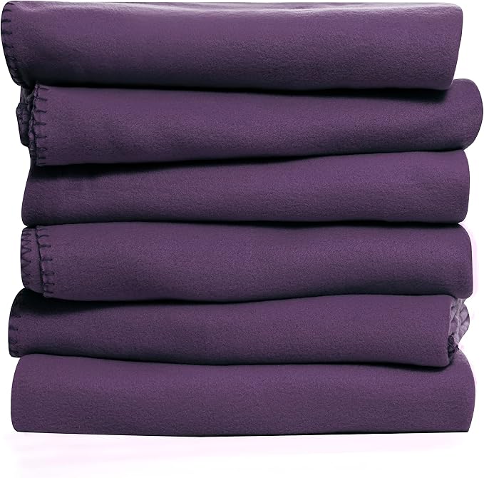 Fleece Throw Blanket Set Bulk for Travel Kids Outdoor Wedding Pet - Image 2
