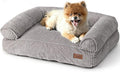 FUKUMARU Dog Couch Bed, Corduroy Cozy Cat Bed by FUKUMARU