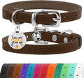 BRONZEDOG Leather Cat Collar by BRONZEDOG