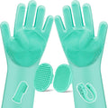 6PCS Pet Grooming Kit for Dogs, Cats and Horses | Dog Washing Gloves | Dog Bath by Augwind
