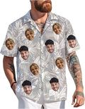 Custom Hawaiian Shirt with Face Photo Picture by GLOXO