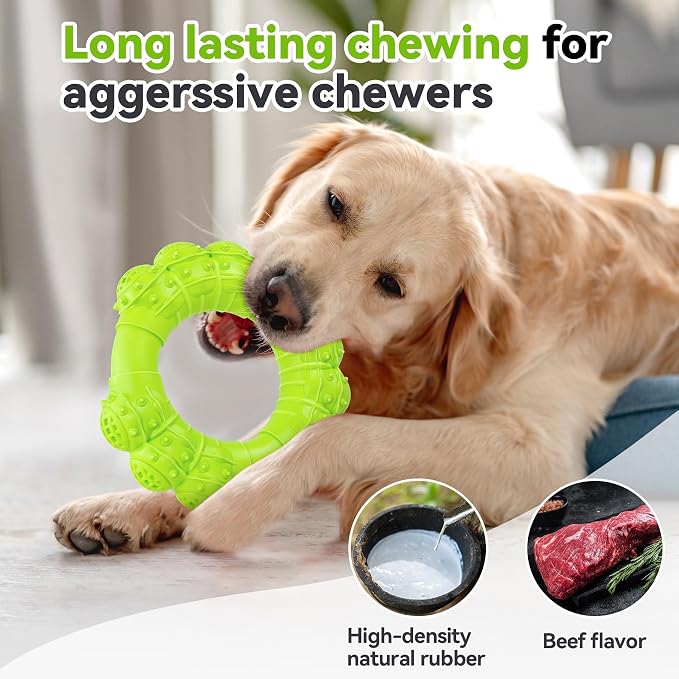 Indestructible Dog Chew Toys for Aggressive Chewers, Super Chewer Toys for - Image 3