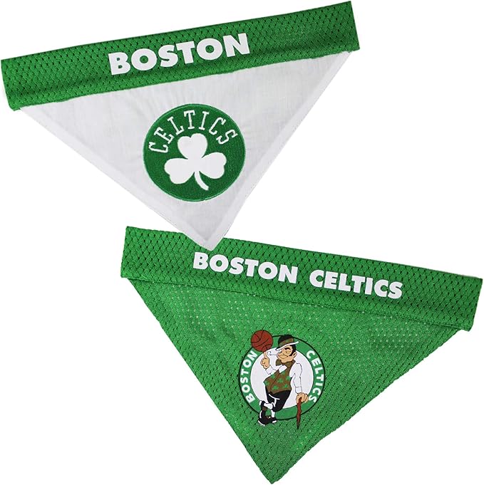 Pets First NBA Boston Celtics Reversible Bandana Size XX-Large by PETSFIRST