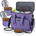 BAGLHER Dog Travel Bag, Airline Approved Pet Tote Organizer by BAGLHER