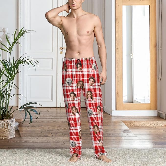Personalized Pajama Pants For Men Women Custom Pajama Pants - Image 4