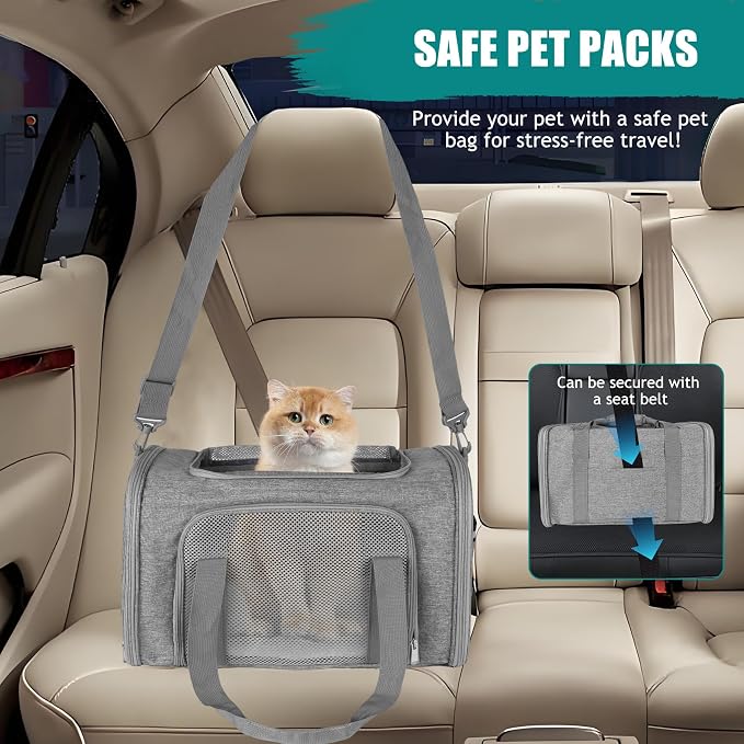 Top tasta Dog Cat Carrier Pet Carriers - Image 7