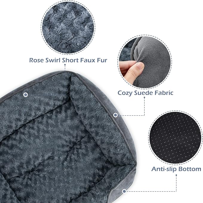 INVENHO X-Large Dog Bed for Large, Small Dogs - Image 3