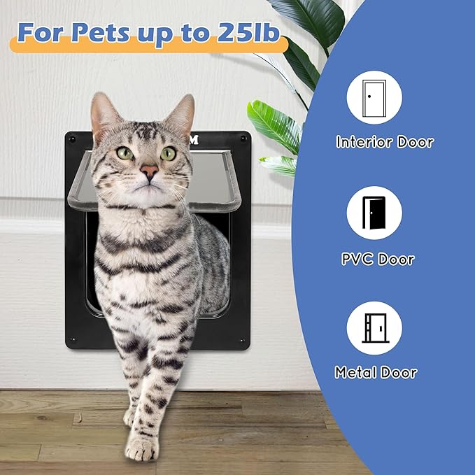 Wordcam X-Large Cat Door, Strong Cat Door - Image 4