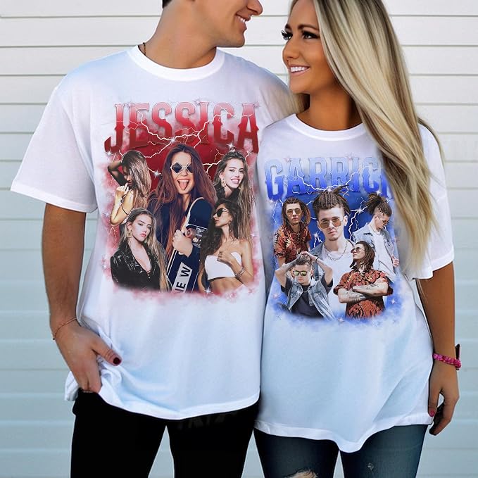 Custom Bootleg Rapper Graphic Tees Shirt – Retro 90s Vintage Style, - Image 3