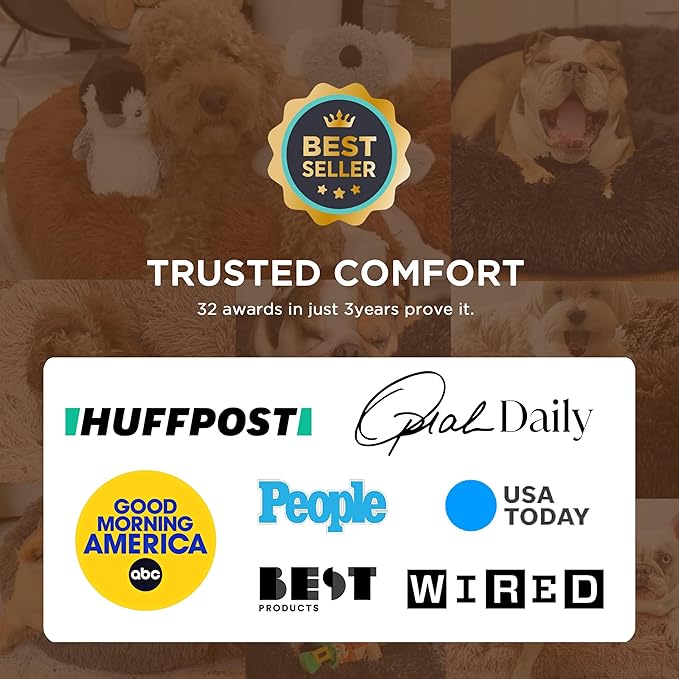 Bedsure Calming Dog Bed for Small Dogs - Image 6