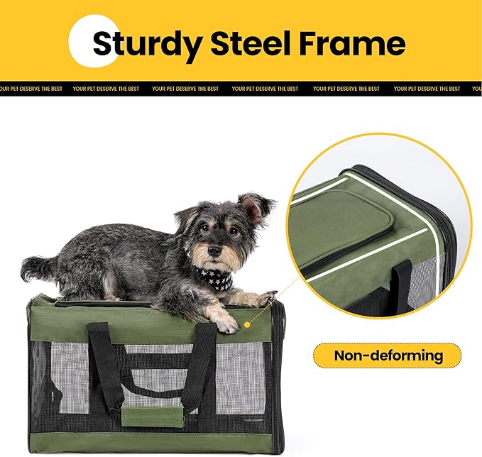 Cat Carrier Airline Approved, Soft-Sided Dog Carrier - Image 8