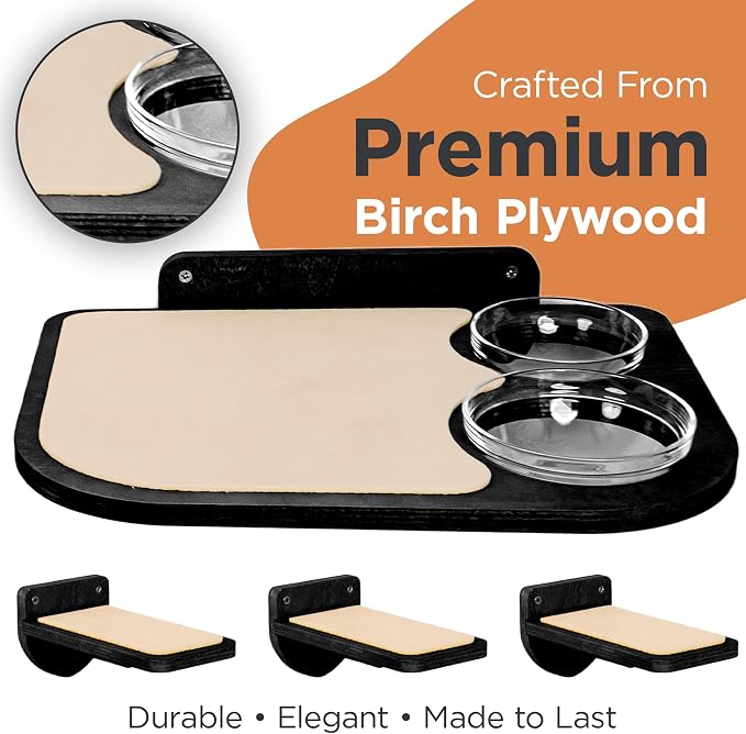 INICIO Cat Shelves – Dog Proof Feeding Station - Image 3
