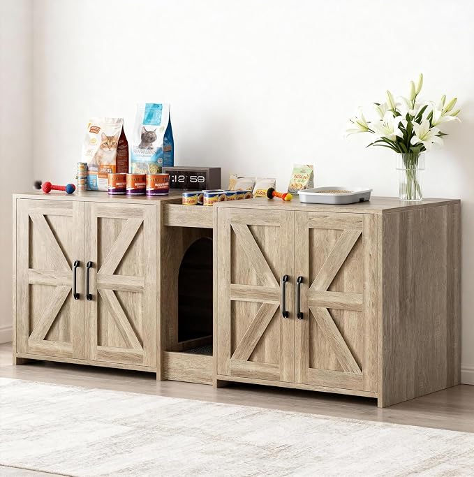 Cat Litter Box Enclosure Furniture - Image 7