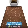 Drymate Cat Litter Box Mat, Litter Trapping Mat, Waterproof, Urine-Proof by Drymate