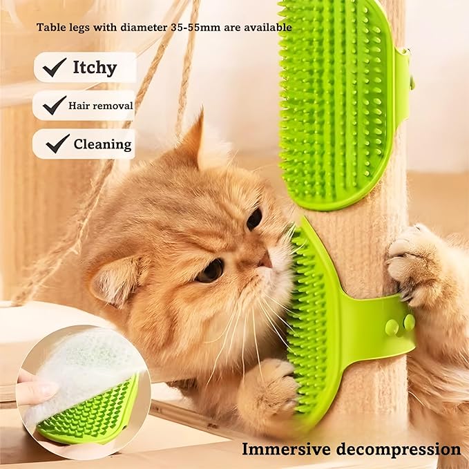 6pcs Dog Bath Brush & Finger Toothbrush Set - Image 3