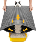 Cat Litter Mat, Upgrade Super Waterproof Back Layer Litter Box Mat, Non Slip by Conlun