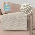 H.VERSAILTEX Plush Chenille Couch Armrest Cover 2 Packs Thick and Soft Sofa by HVERSAILTEX