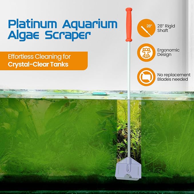 FLIPPER Platinum Hand Algae Scraper – Aquarium Glass and Acrylic Cleaner - Image 2