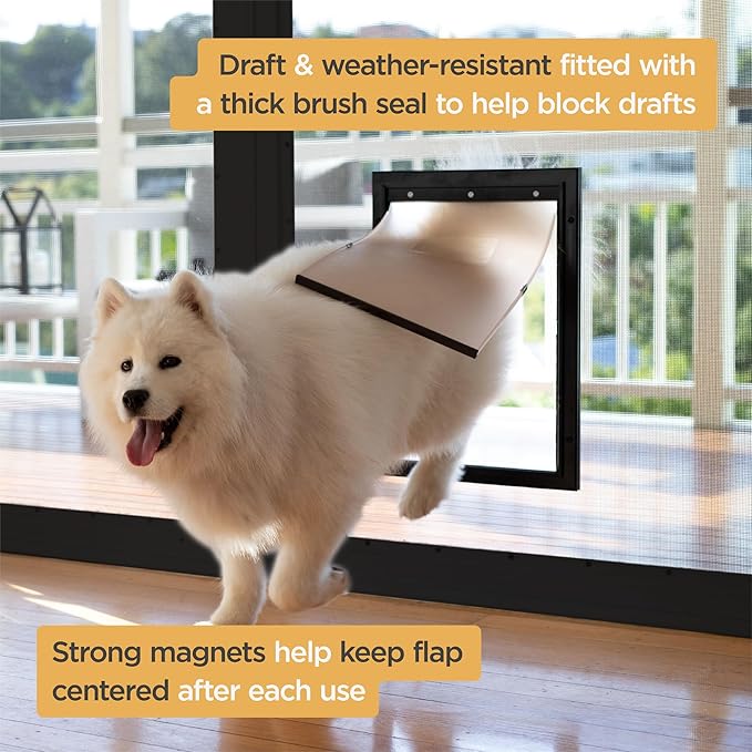 Hakuna Pets Deluxe Aluminum Pet, Cat and Dog Door - Image 5