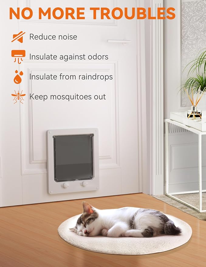 LIBBEPET Cat Door Interior Door, Indoor Cat Doors, X-Large Pet Doors - Image 5