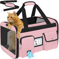 HUANLANG Soft-Sided Cat Carrier Airline Approved, Dog Carriers by HUANLANG