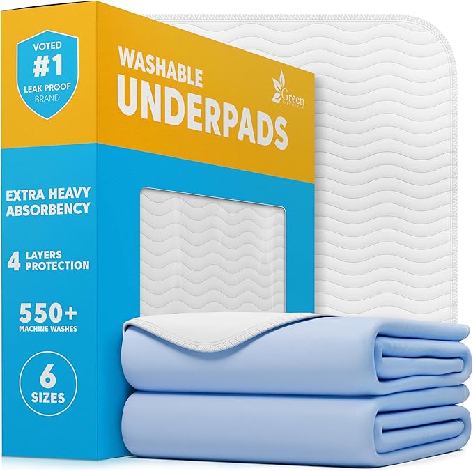 GREEN LIFESTYLE Washable Underpads by GreenLifeStyle