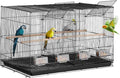 VEVOR 30-inch Flight Bird Cage, Stackable Divided Small Parakeet Cage by VEVOR