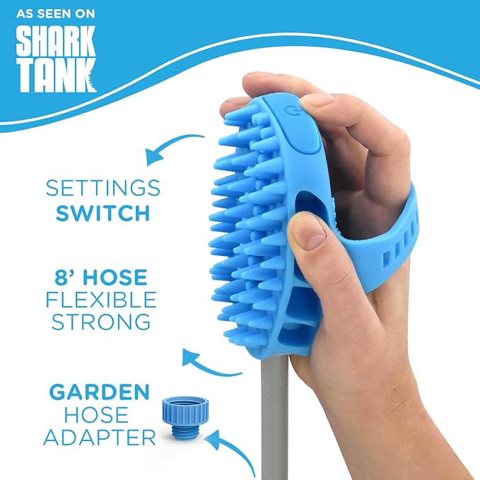 Aquapaw Dog Bath Brush Pro & Dog Shower Attachment - Image 5